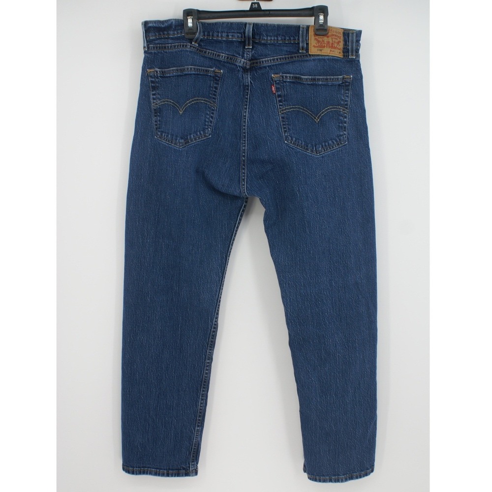 Levis 505 Regular Fit Straight Leg Jeans Mens‎ 40x30 Blue Denim Medium Wash